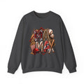 Mama Baseball Crewneck Sweatshirt — ‘MAMA’ Sports Mom Graphic