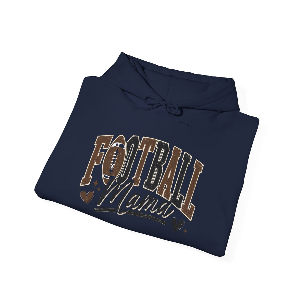 Football Mama Hoodie — Mama Football Mom Pullover for Game Day