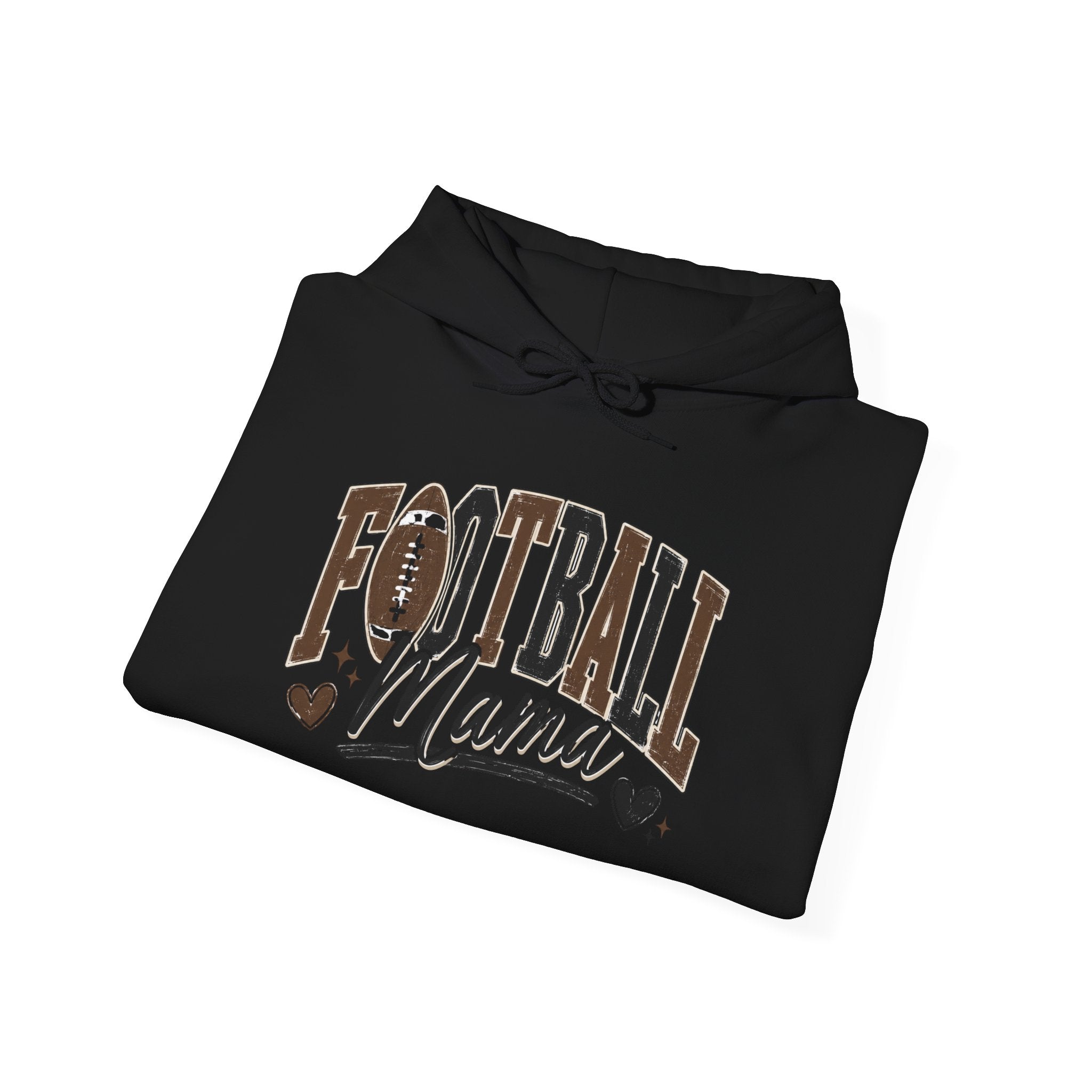 Football Mama Hoodie — Mama Football Mom Pullover for Game Day