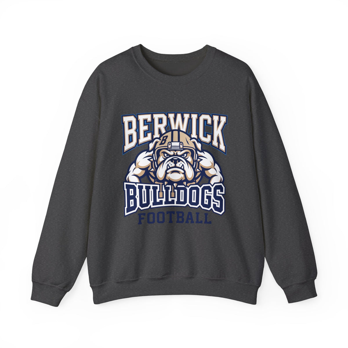 Berwick Bulldogs Football Crewneck Sweatshirt