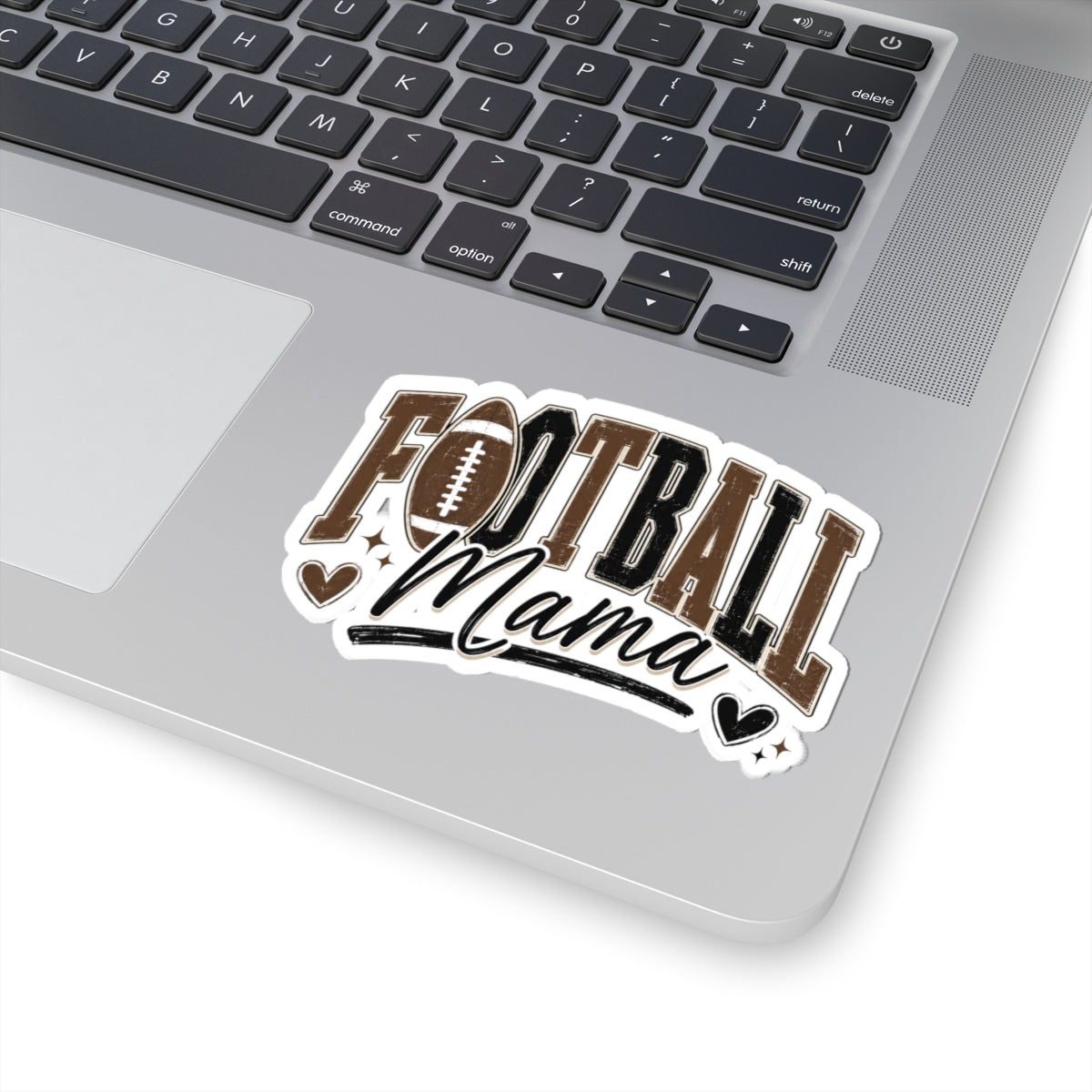 Football Mama Sticker — Kiss-Cut Vinyl Decal for Moms, Sideline Supporter