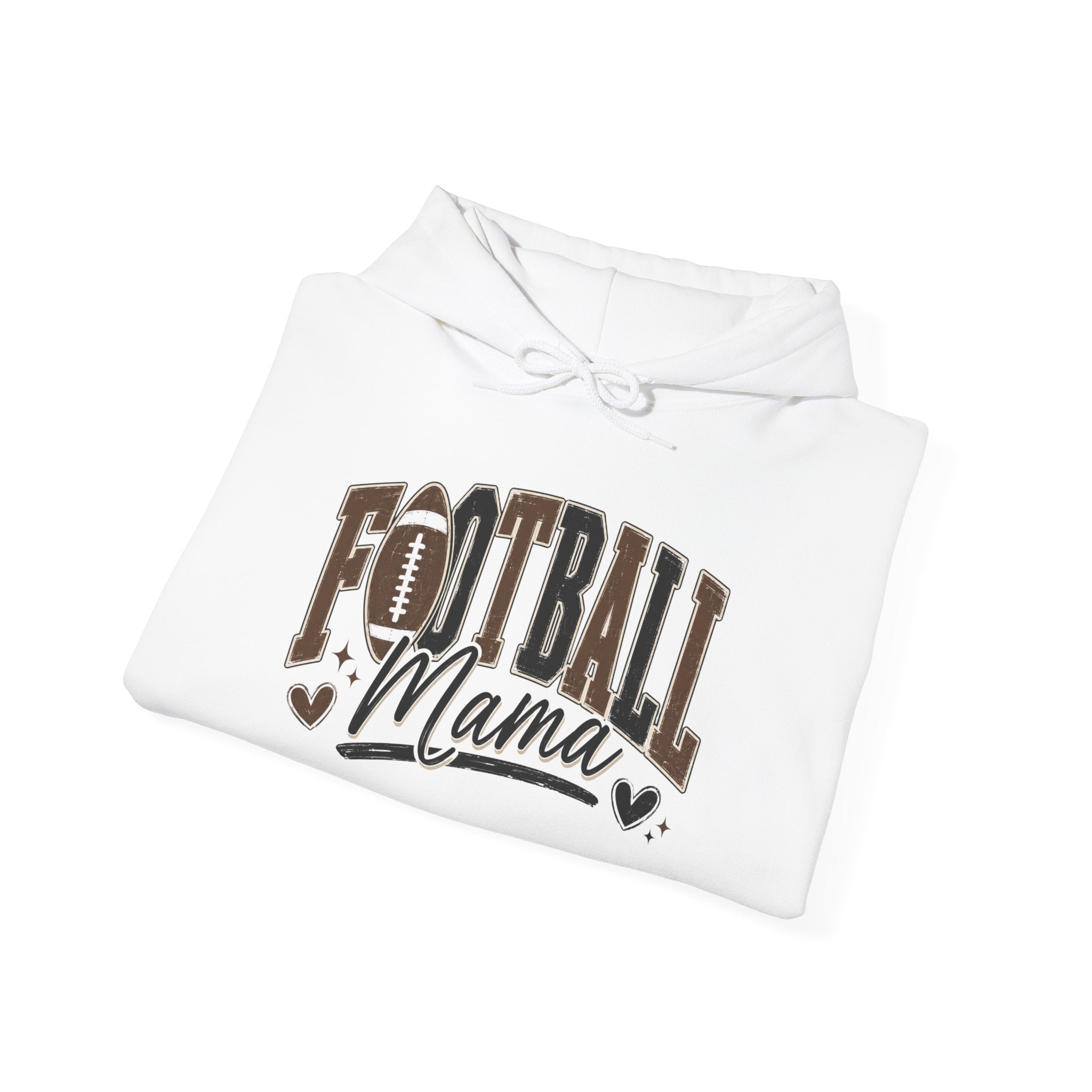 Football Mama Hoodie — Mama Football Mom Pullover for Game Day