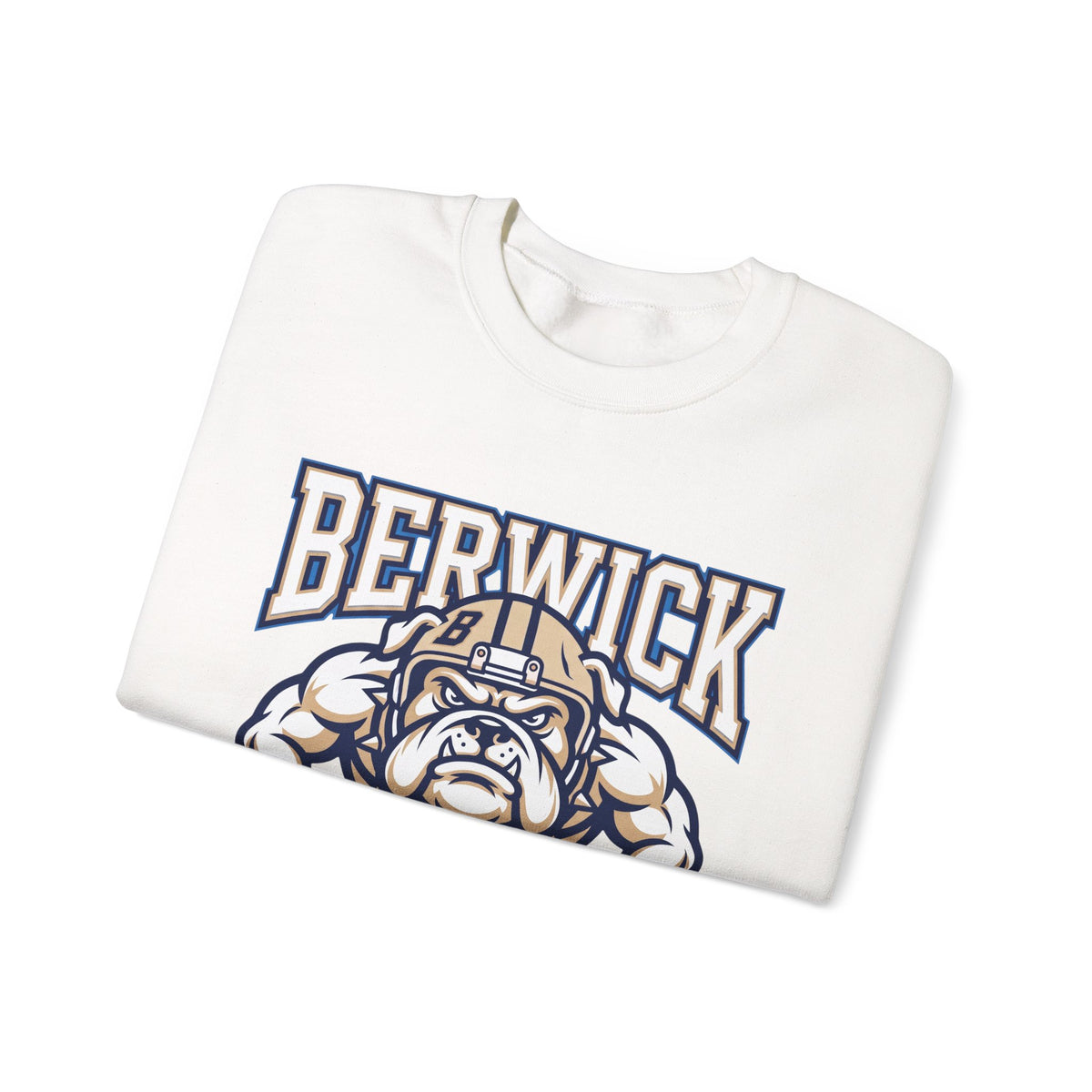 Berwick Bulldogs Football Crewneck Sweatshirt