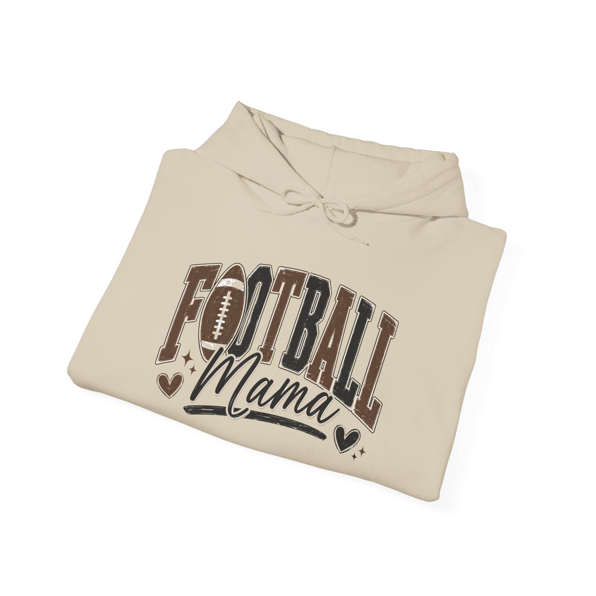 Football Mama Hoodie — Mama Football Mom Pullover for Game Day