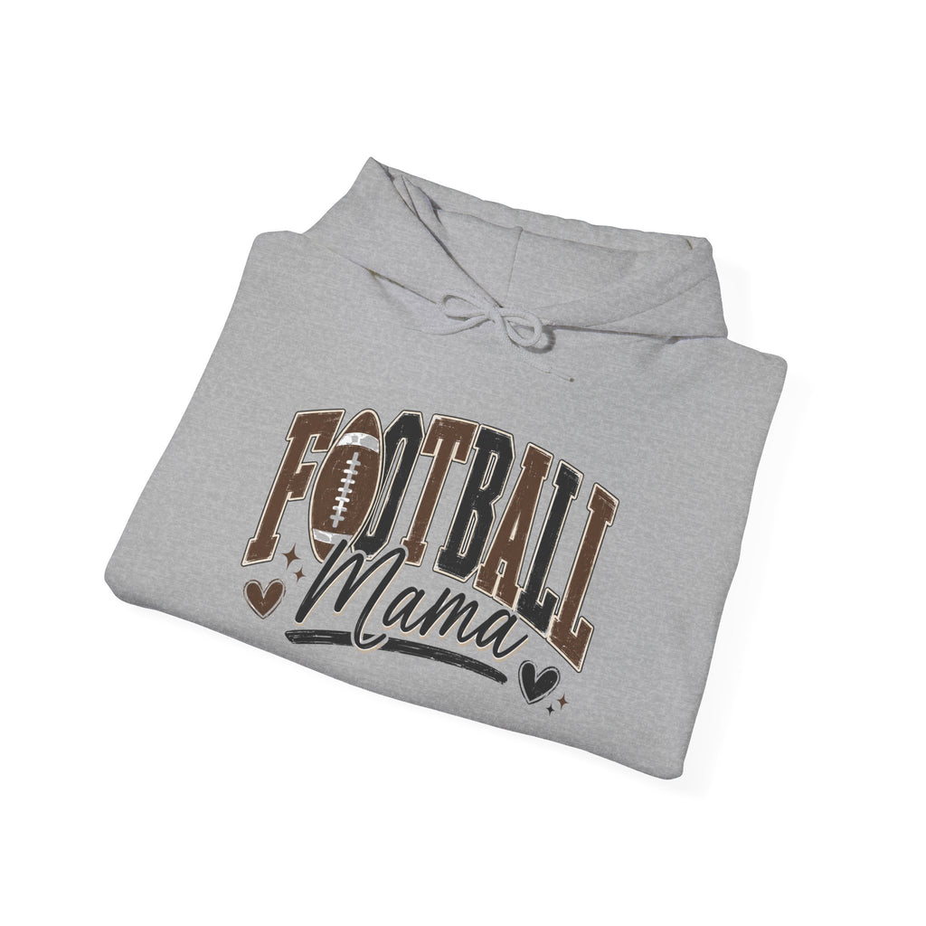 Football Mama Hoodie — Mama Football Mom Pullover for Game Day