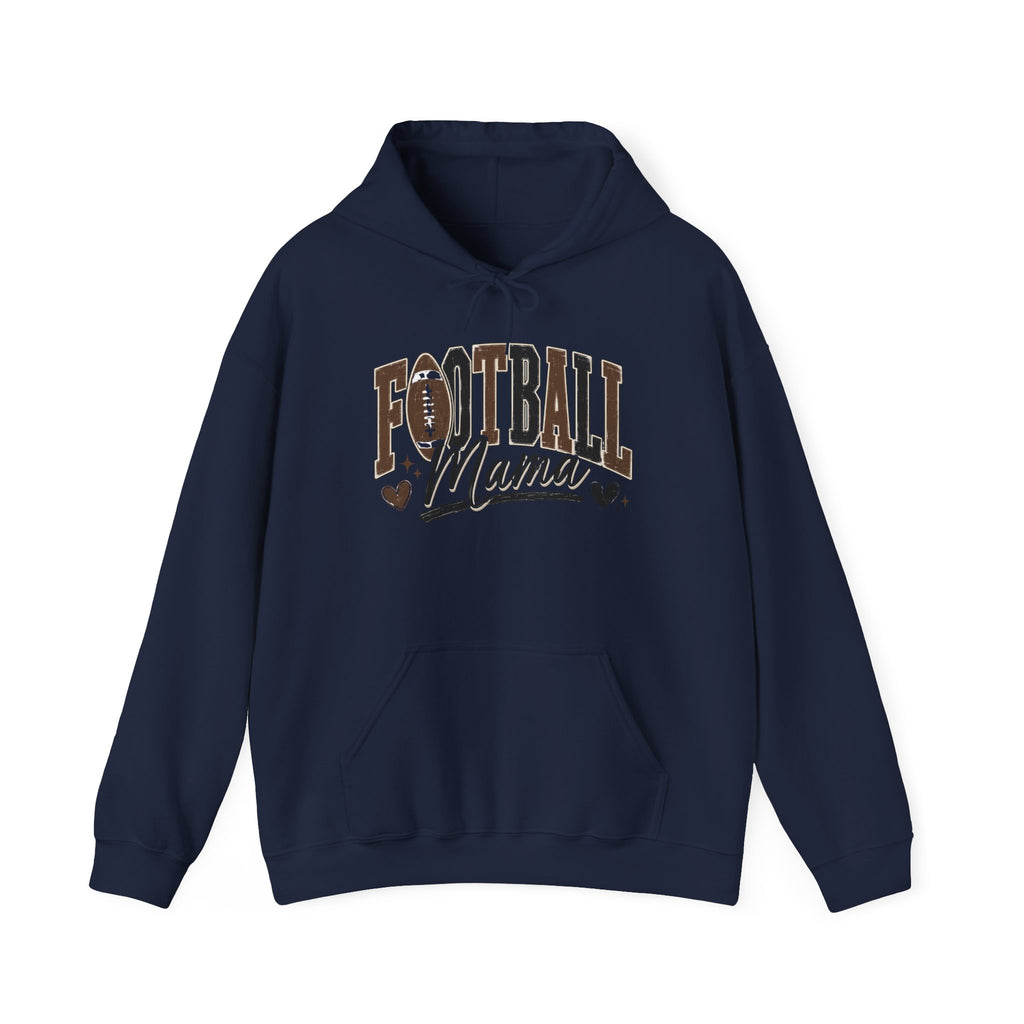 Football Mama Hoodie — Mama Football Mom Pullover for Game Day