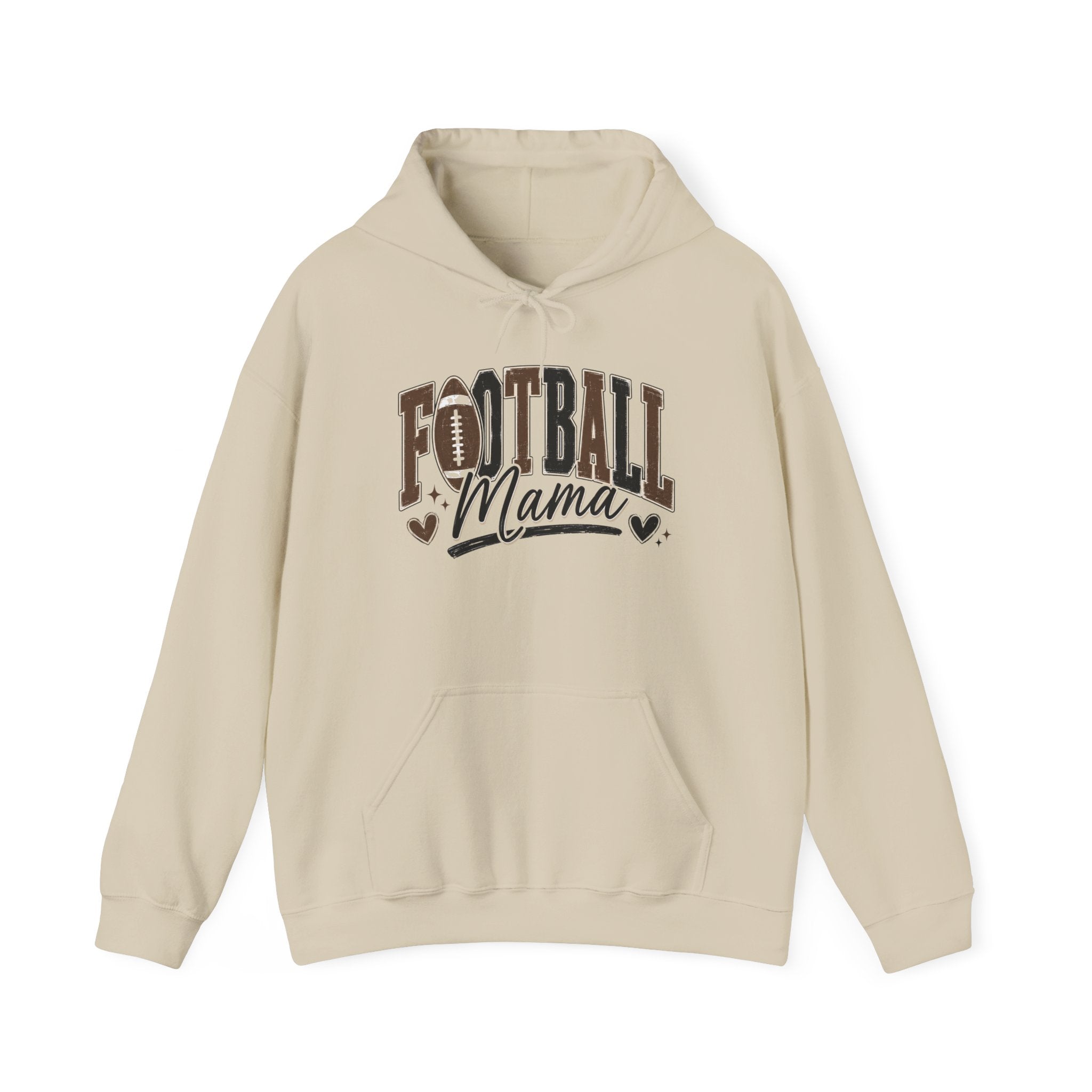 Football Mama Hoodie — Mama Football Mom Pullover for Game Day